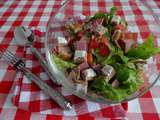 Salade composée aux croûtons de St-Morêt