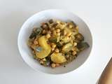 Curry de courgettes et pommes de terre