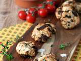 Cookies apéritif, tomates séchées et parmesan