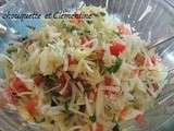 Salade de courgette crue
