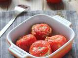 Tomates farcies au Cabillaud