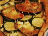 Apéritif dinatoire #42 - Quiche courgette, aubergine et feta