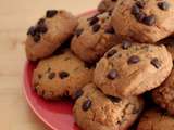 Cookies au beurre de cacahuète et pépites de chocolat