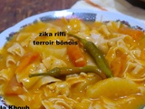 Bouh 3la khouh ou pâtes fraîches en sauce et aux légumes - recette oubliée du terroir bônois
