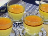 Crème au citron-poudre d'amande et caramel maison- vaisselle à café authentique patrimoine bônois