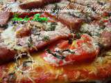 Pizza aux saucisses grillées au bbq *Dans la rubrique : Vive les Restes