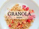 Granola - yaourt - Fraises