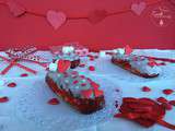 Love Eclair Framboise Saint Valentin