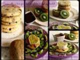 Panna cotta au kiwi, pancakes sans gluten & sauce au chocolat… – Vegan