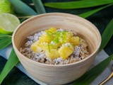 Porridge sans gluten noix de coco-ananas