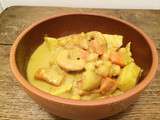 Curry végétarien aux légumes verts