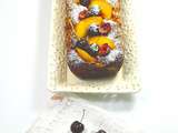 Cake nectarines-cerises
