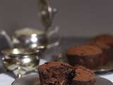 Muffins poires chocolat à l’huile de sésame