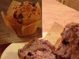 Test : Muffin framboise-myrtille Picard