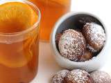 Biscuits au miel et thé à l'orange