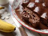 Cake moelleux chocolat bananes #sans beurre