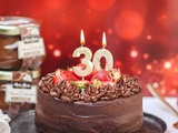 Layer cake fraise chocolat pour un anniversaire gourmand