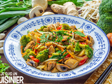 Poulet chop suey (wok de poulet aux légumes)