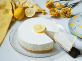 Cheesecake sans sucre infiniment citron bibeleskaes et lemon curd