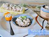 Tartinade – Rillettes thon au yaourt grec citron et basilic