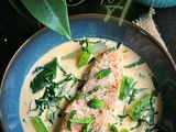 Curry thaïlandais au saumon