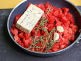 Tartelettes tomate et fromage bleu