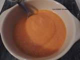 Crème de carottes au lait de coco