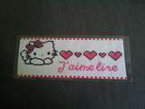 Marque pages Hello kitty