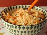 Coleslaw de choux rave et carottes