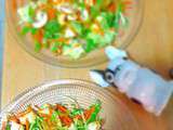 Salade de mizuna 水菜のサラダ