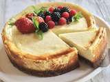 Cheesecake léger aux spéculos et fruits rouges