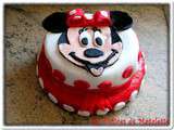 Layer cake Citron-Fraise : gâteau anniversaire Minnie