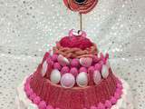 Candy cake pour babyshower