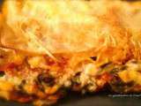 Lasagnes du soleil : blettes, sauce tomate provençale et chèvre - Lesgourmandisesdechoucha
