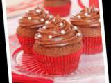 Cupcakes chocolat-noisette ganache au nutella