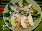 Salade aux asperges vertes façon césar