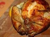 Poulet à la new-yorkaise (roast chicken)