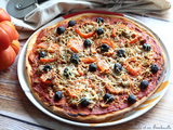 Pizza au thon & olives