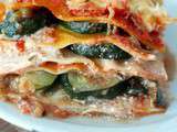 Lasagnes de légumes d’été (courgettes, tomates et aubergines)