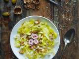 Salade d’endives, jambon blanc et olives