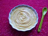 Crème dessert hyperprotéinée saveur pâte d'amande à 85 kcal (diététique, végétalienne, sans sucre-beurre-oeuf, riche en fibres)