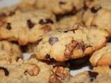Cookies à l'américaine chocolat / noix