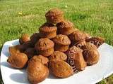 Mini Muffins au Caramel et Fleur de Sel