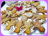 Biscuits de Noël à la cannelle/gingembre/miel
