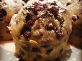 Muffins aux myrtilles et au sirop d'érable au Cake Factory