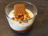 Verrine abricot, fromage blanc spéculoos
