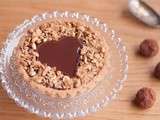 Spécial Saint Valentin : tartelette au chocolat Bonneterre origine Pérou et amandes caramélisées