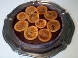 Tarte chocolat gingembre aux oranges épicées par Didier De Winne