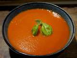Soupe de Tomate au Basilic-Recette maison