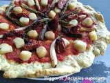 Pizza St jacques asperges